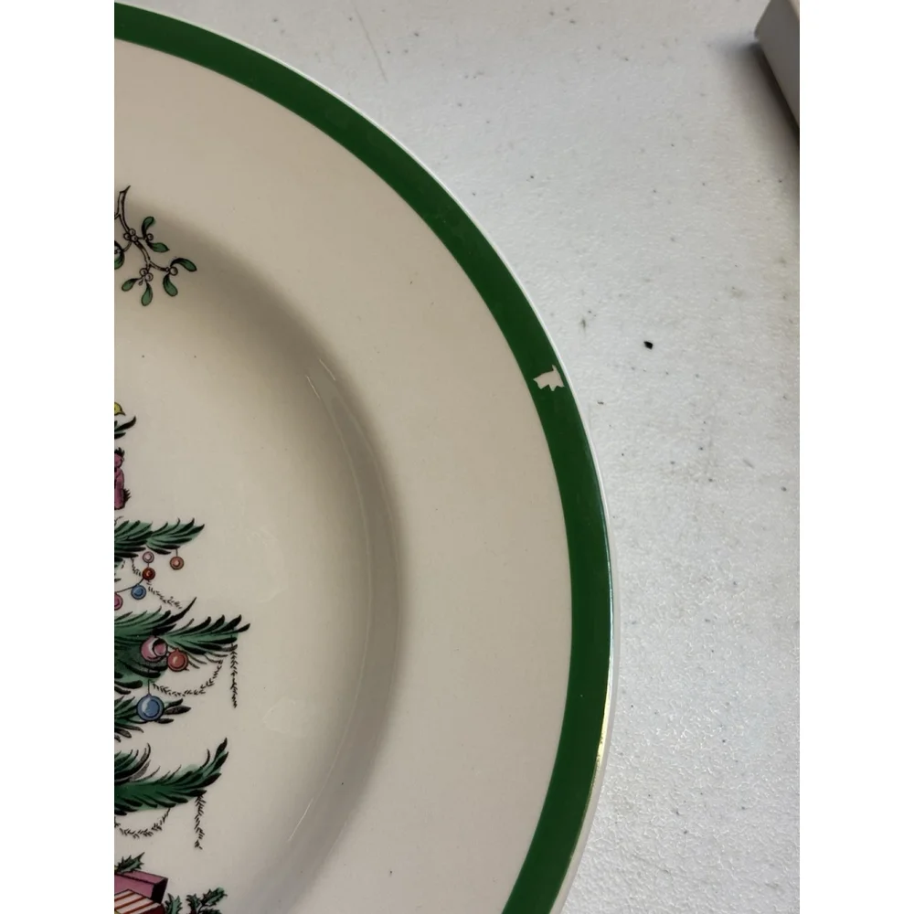 Replacement Pieces Spode Double Tiered Tray Christmas Tree